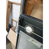 Geretourneerde Afzuigkap Onderbouw Zwart - 60% Korting!