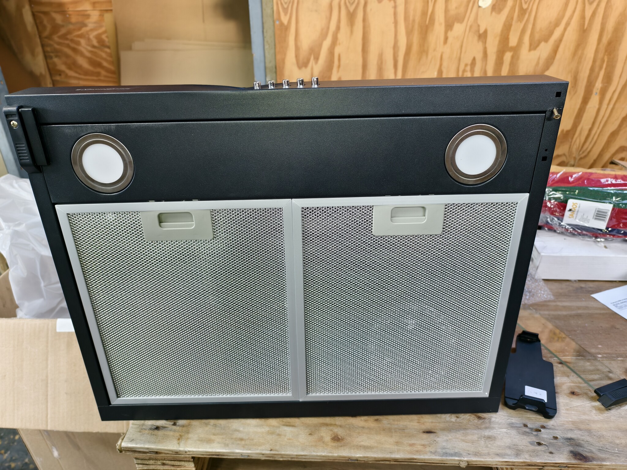 Geretourneerde Afzuigkap Onderbouw Zwart - 60% Korting!