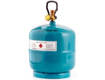 Toeristengasfles 3 kg (7,2 l) - Licht gebruikt