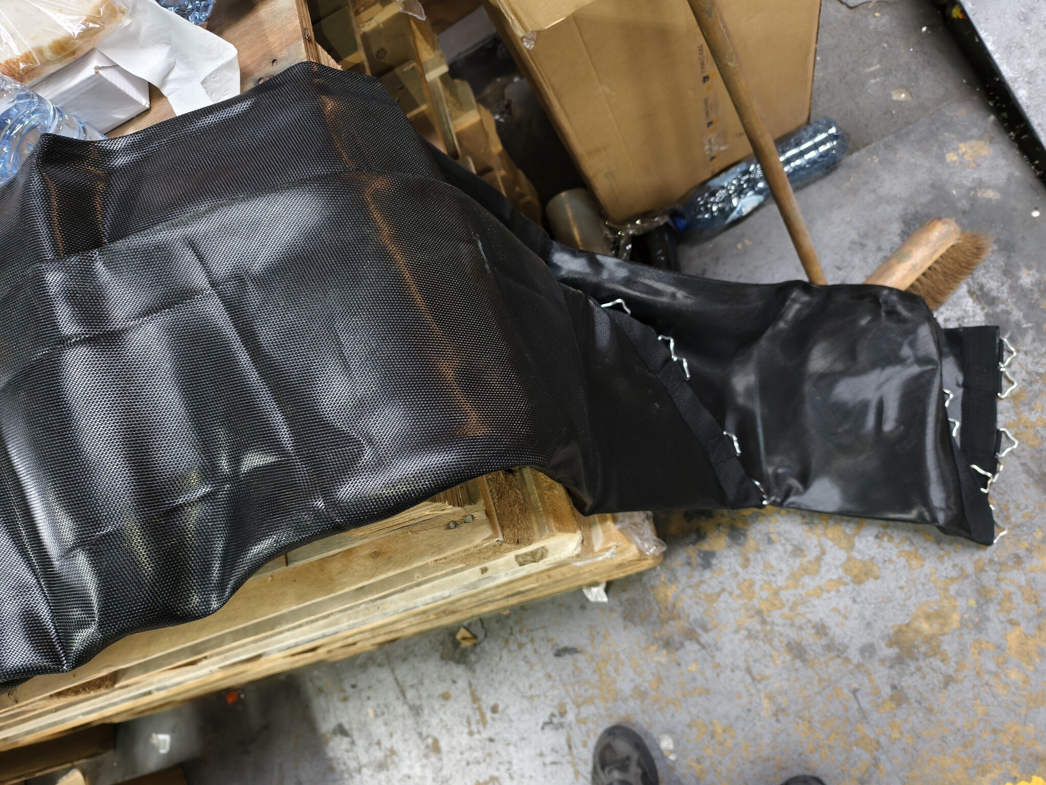 Trampoline Springmat & Veren Set - 64 Veren - 10 Ft (304-312cm)