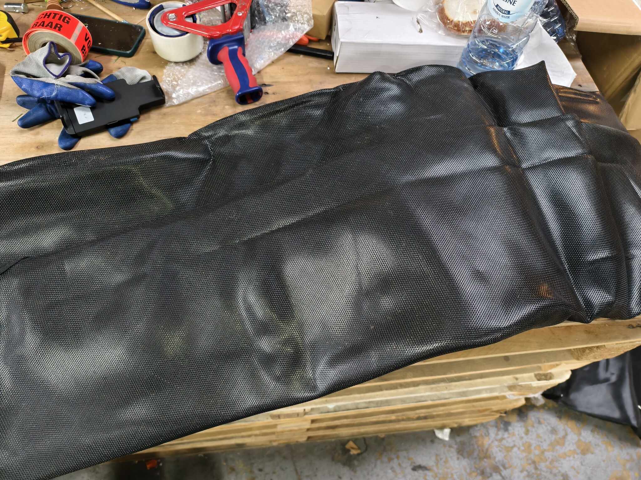 Trampoline Springmat & Veren Set - 64 Veren - 10 Ft (304-312cm)