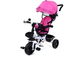 Driewieler Buggy Multifunctioneel - Roze, Meegroeiend - Ongebruikt