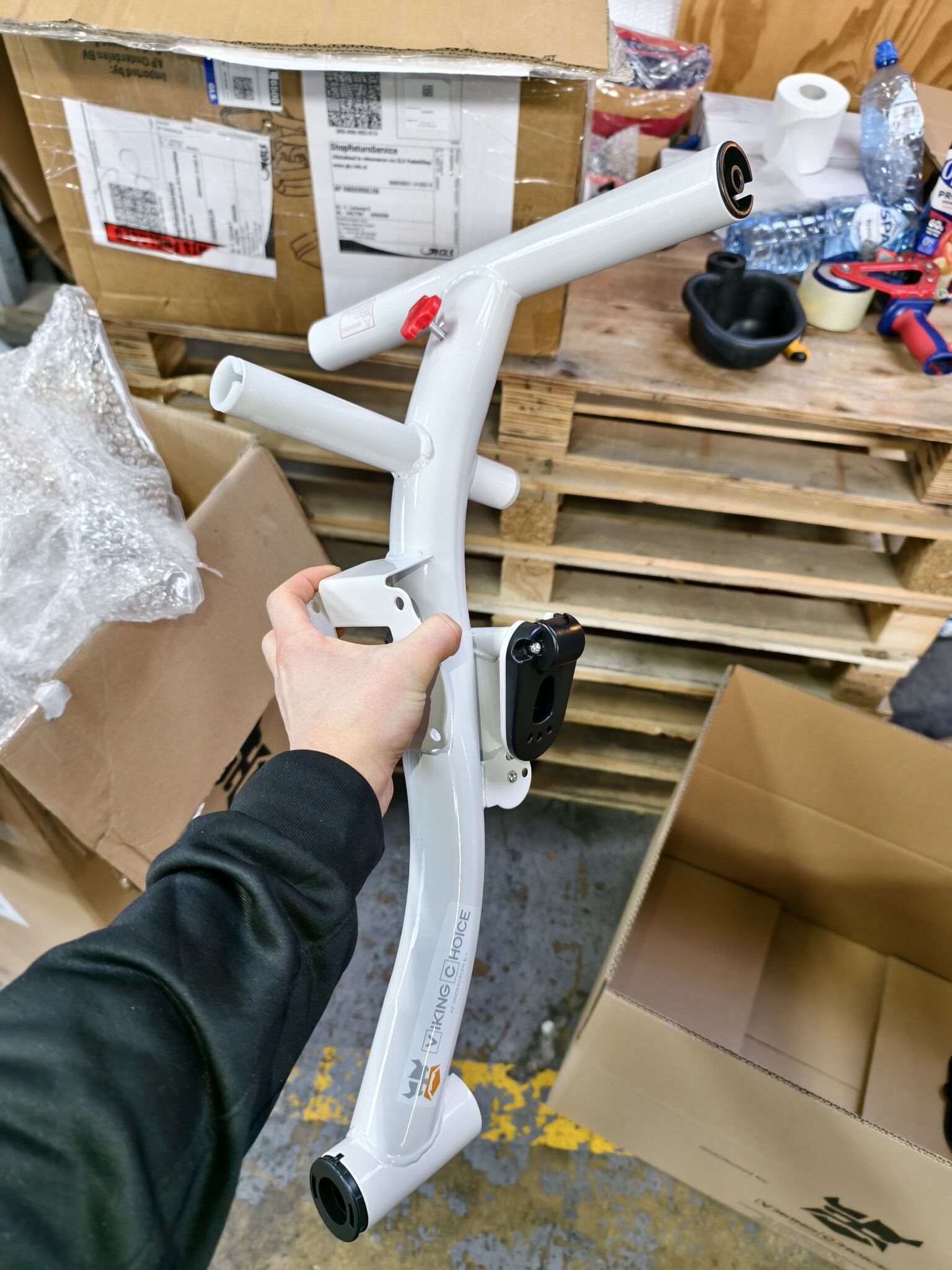 Driewieler Buggy Multifunctioneel - Roze, Meegroeiend - Ongebruikt