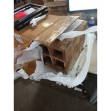 vidaXL Wijnrek Massief Mangohout - Bruin/Zwart | 55% Korting