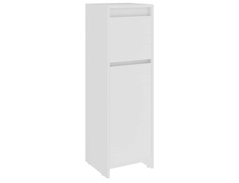 vidaXL Badkamerkast Wit - 30x30x95cm - Nu met 64% Korting!