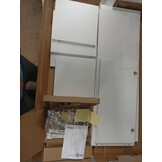 vidaXL Badkamerkast Wit - 30x30x95cm - Nu met 64% Korting!