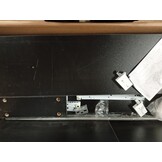 vidaXL Wastafelkast 80x38,5x48 cm bewerkt hout zwart