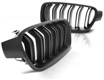 Grill BMW F30/F31 M3 Look Mat Zwart - 70% Korting!