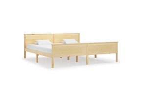 vidaXL Grenenhouten Bedframe 200x200cm - 59% Korting!