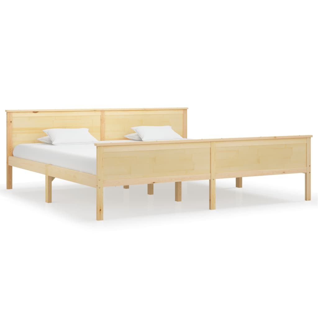 vidaXL Grenenhouten Bedframe 200x200cm - 59% Korting!