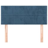vidaXL Hoofdbord 100cm Donkerblauw Fluweel - 47% Korting!