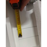 vidaXL Bijzetkastje met 2 lades - Wit - 64% Korting