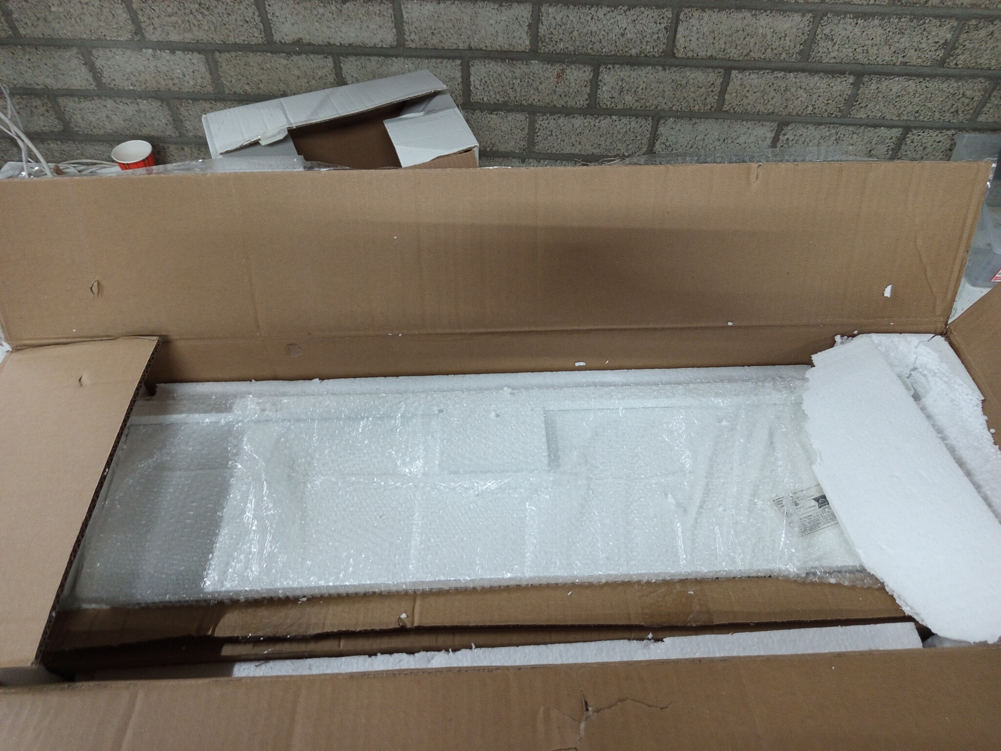 vidaXL Bijzetkastje met 2 lades - Wit - 64% Korting