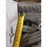 vidaXL Eetkamerstoelen 2 st. Fluweel Lichtgrijs - 64% korting