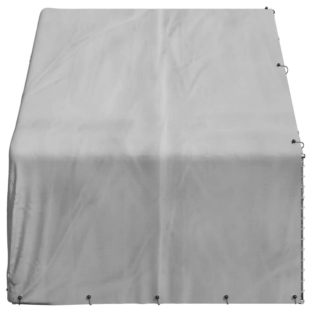 vidaXL Hondenkennel Buiten - 3x2x1,9m Staal (35% Korting)