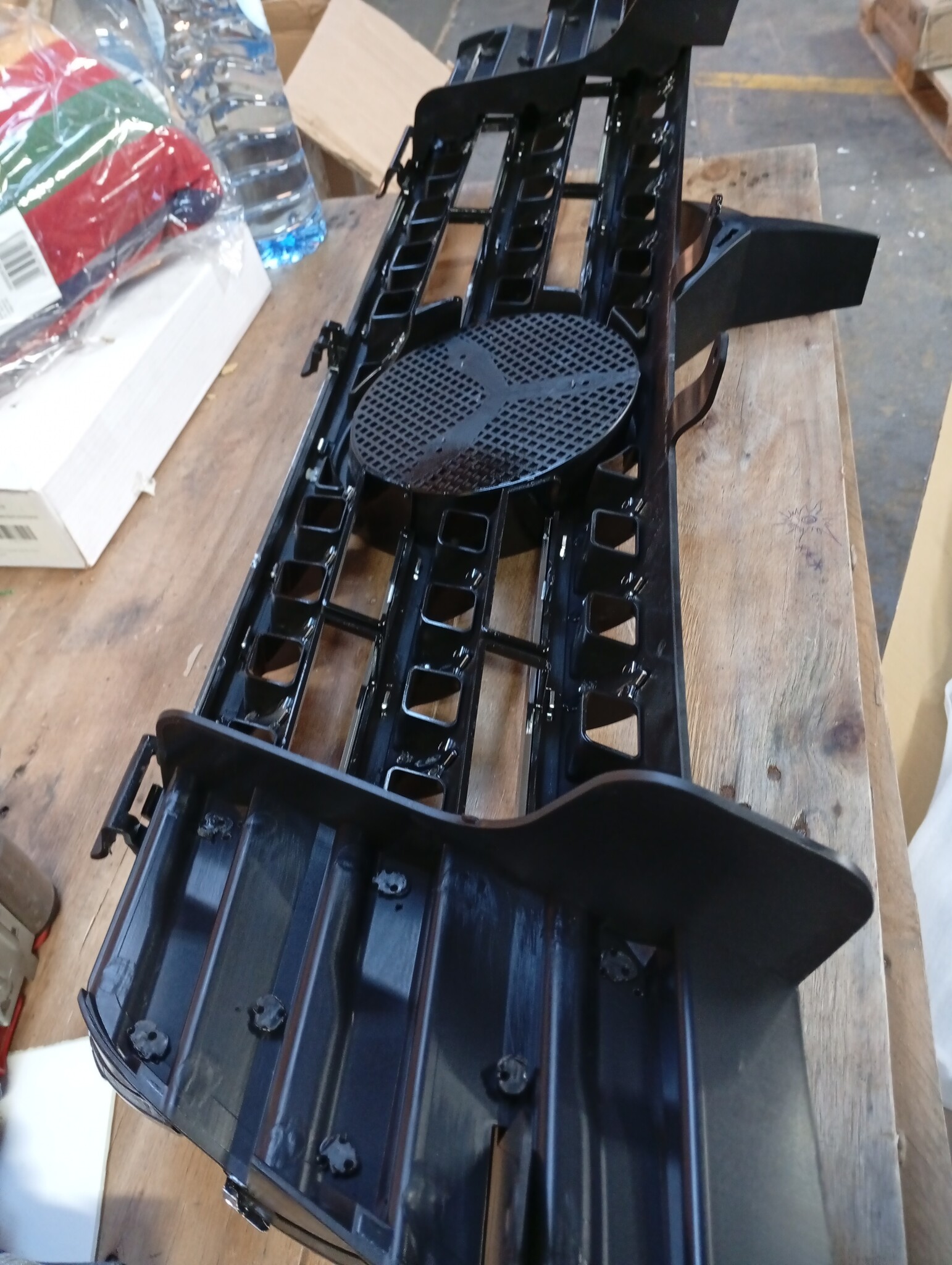 Grill Mercedes W164 (05-08) Zwart/Chroom - 40% Korting!