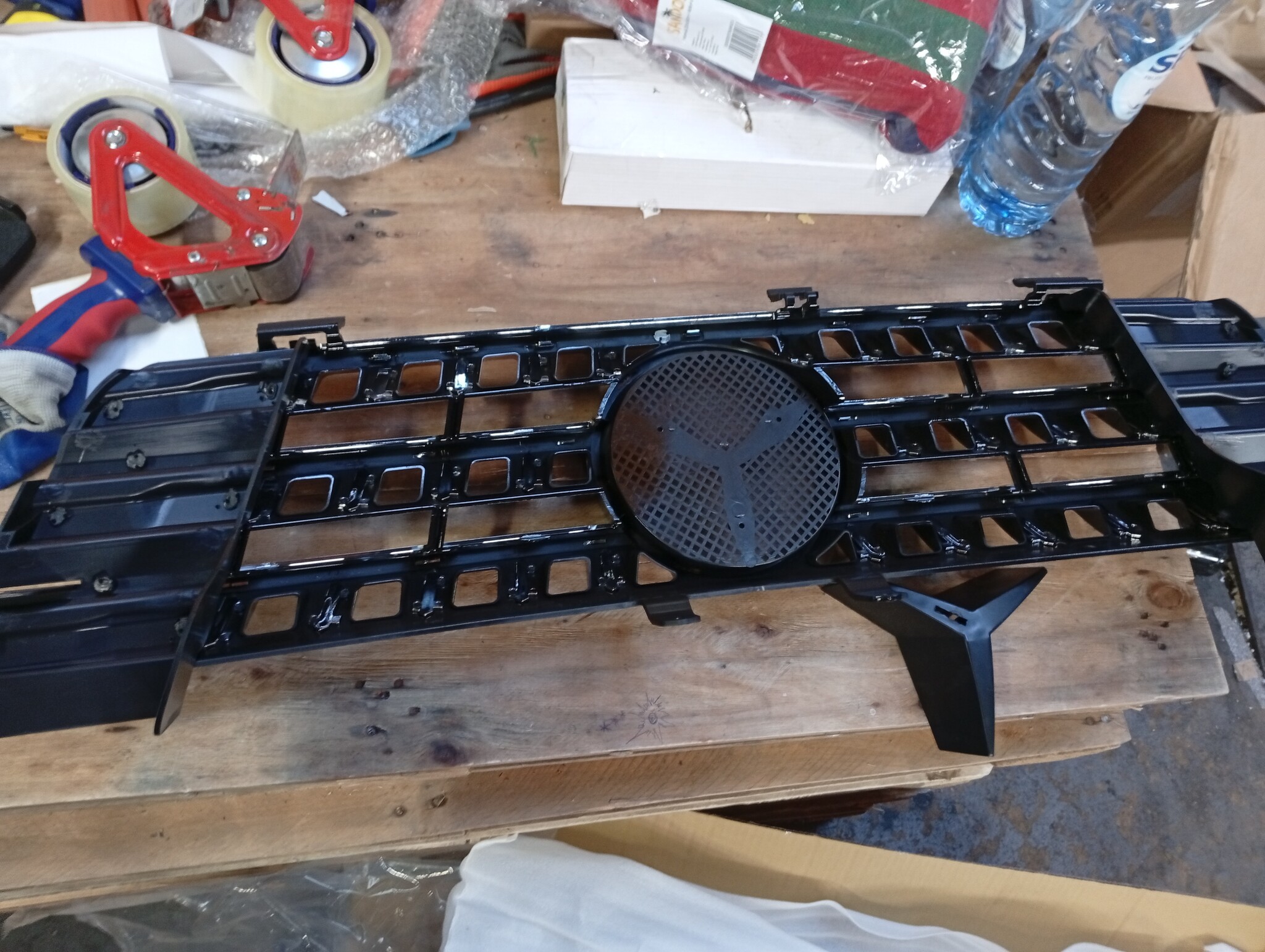 Grill Mercedes W164 (05-08) Zwart/Chroom - 40% Korting!