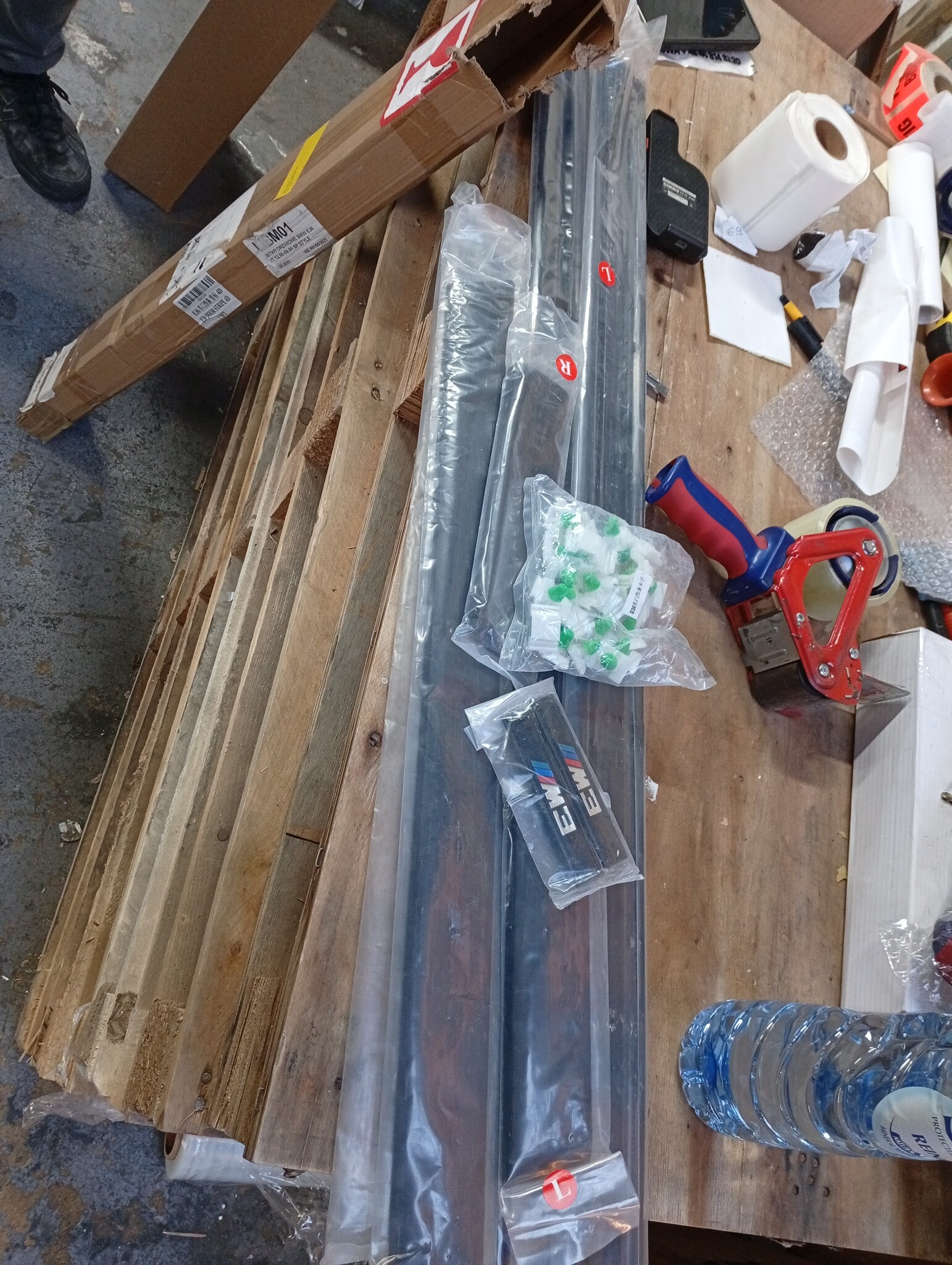 Deurstrip set BMW E36 M3 Stijl Sedan/Kombi (90-99) - 40% Korting!