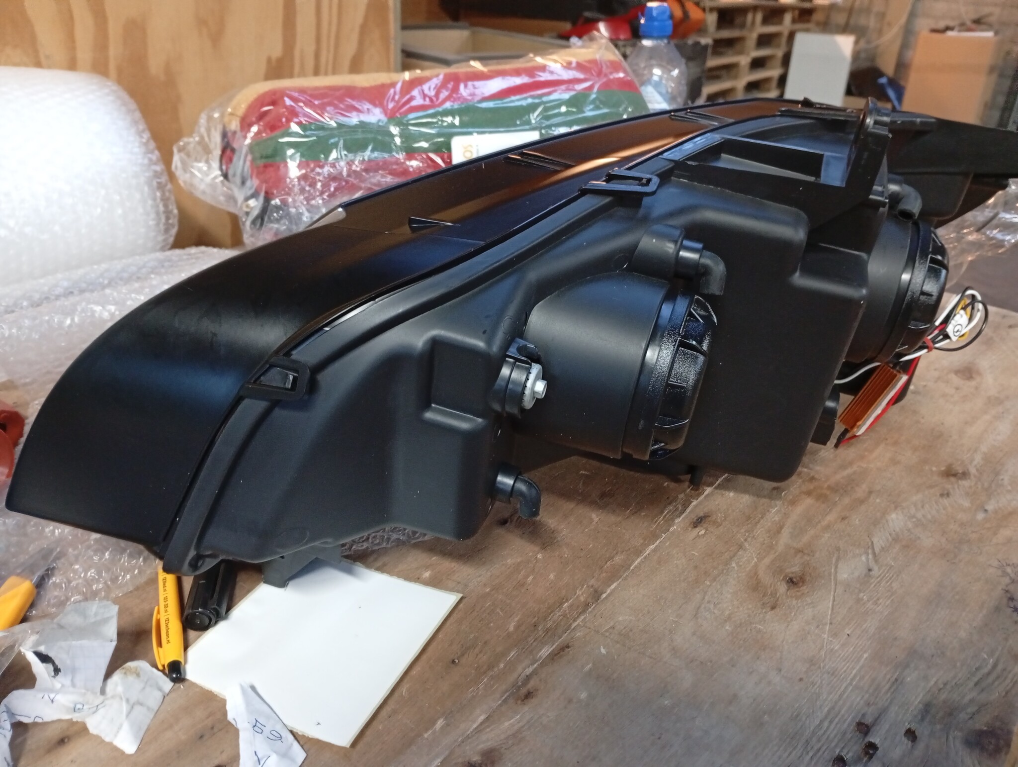 Koplampen BMW X5 E70 (07-13) Dual Halo - Zwart - 55% Korting!