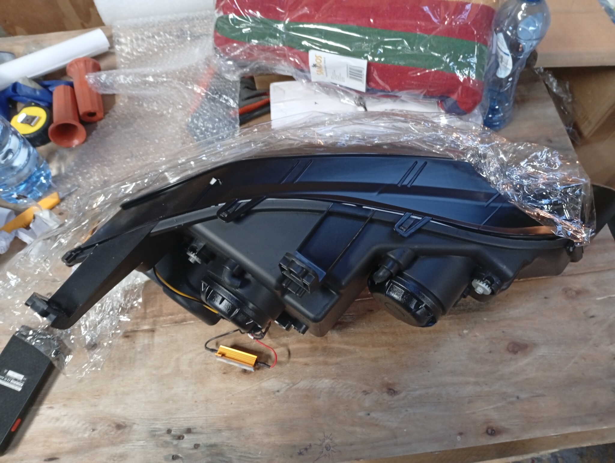 Koplampen BMW X5 E70 (07-13) Dual Halo - Zwart - 55% Korting!