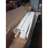 vidaXL Bedframe Grenenhout Wit (120x190cm) - 64% Korting!