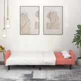 VidaXL Slaapbank Fluweel Roze - 55% Korting!