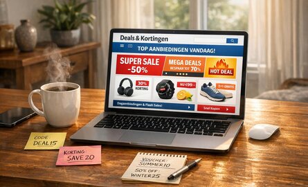 Hoe vind ik koopjes en deals online?