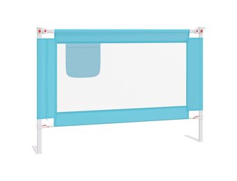 vidaXL Bedhekje Peuter 100x25 cm Blauw - 57% Korting!