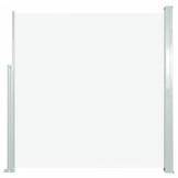 vidaXL Uittrekbaar Tuinscherm (140x300cm) Crème - 65% Korting!