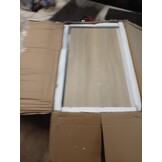 vidaXL Wandschappen met lade (2 st) - 40x23,5x10 cm MDF eiken/wit | 64% Korting!