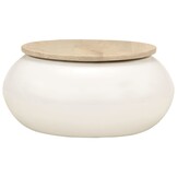 vidaXL Salontafel 51x51x27 cm - 30% Korting op Massief Mangohout