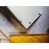 vidaXL Bijzettafeltje met lade - Wit (76% Korting)