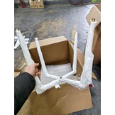 Schelp Stoel Fauteuil - Velvet Roze/Goud - 35% Korting