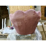 Schelp Stoel Fauteuil - Velvet Roze/Goud - 35% Korting