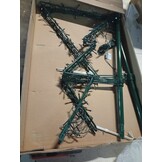 VidaXL Kegelkerstboom 160 LED's - Binnen/Buiten - 78x120cm - Nu 73% Korting!