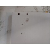 vidaXL TV-meubel 100x35x40 cm wit - Bewerkt Hout | -64%