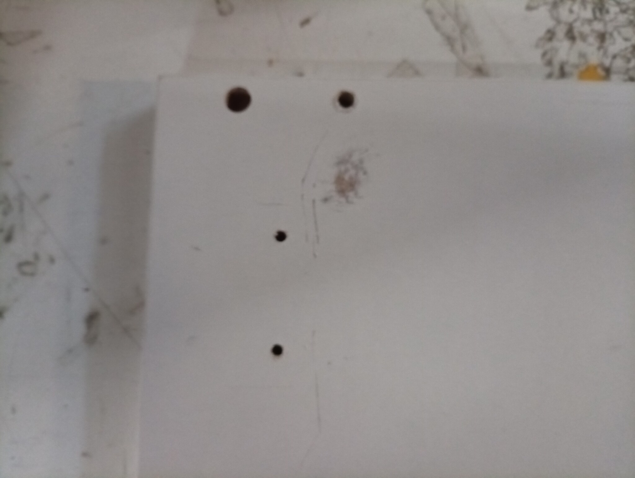 vidaXL TV-meubel 100x35x40 cm wit - Bewerkt Hout | -64%