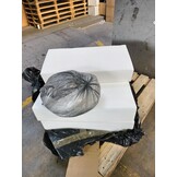 Opvouwbaar Logeermatras met Kussen - 70x200cm - Grijs