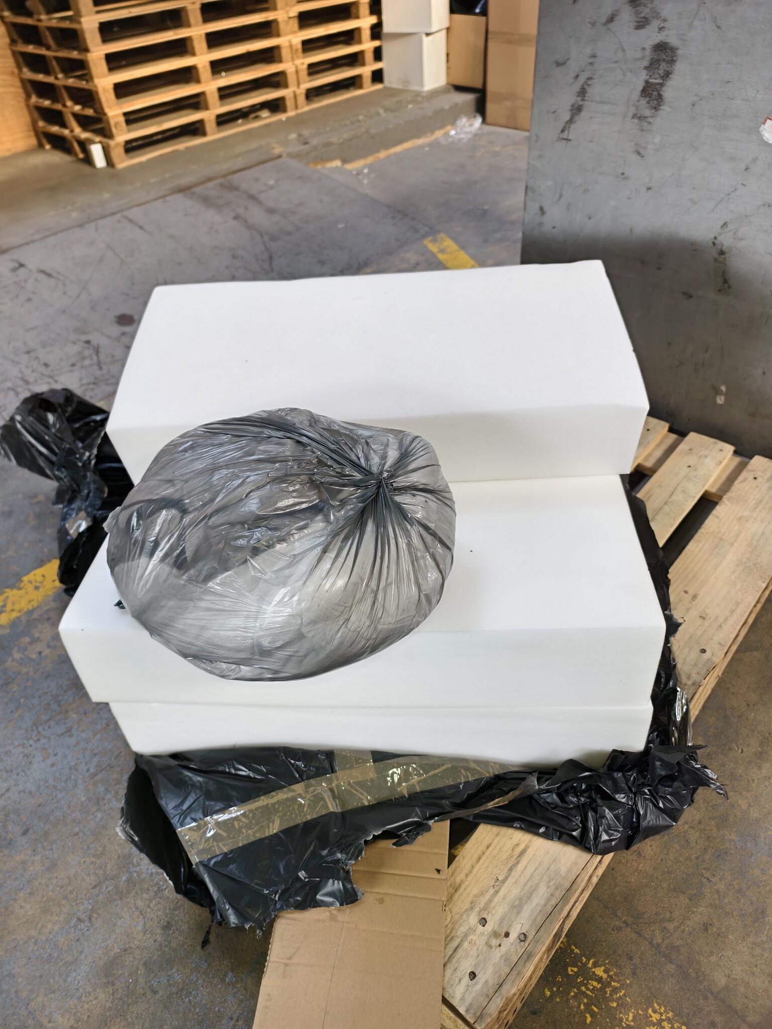 Opvouwbaar Logeermatras met Kussen - 70x200cm - Grijs