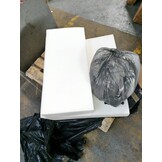 Opvouwbaar Logeermatras met Kussen - 70x200cm - Grijs