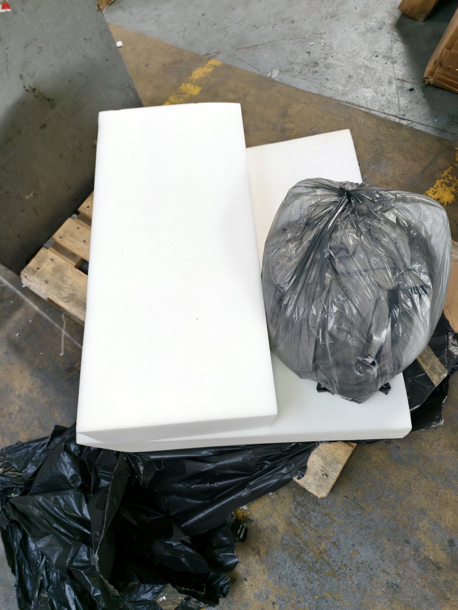 Opvouwbaar Logeermatras met Kussen - 70x200cm - Grijs