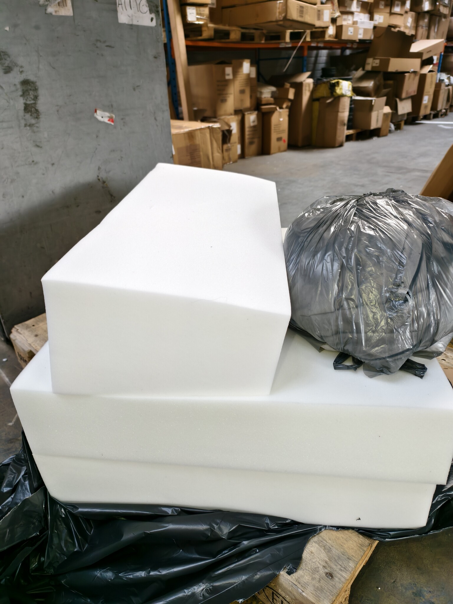 Opvouwbaar Logeermatras met Kussen - 70x200cm - Grijs