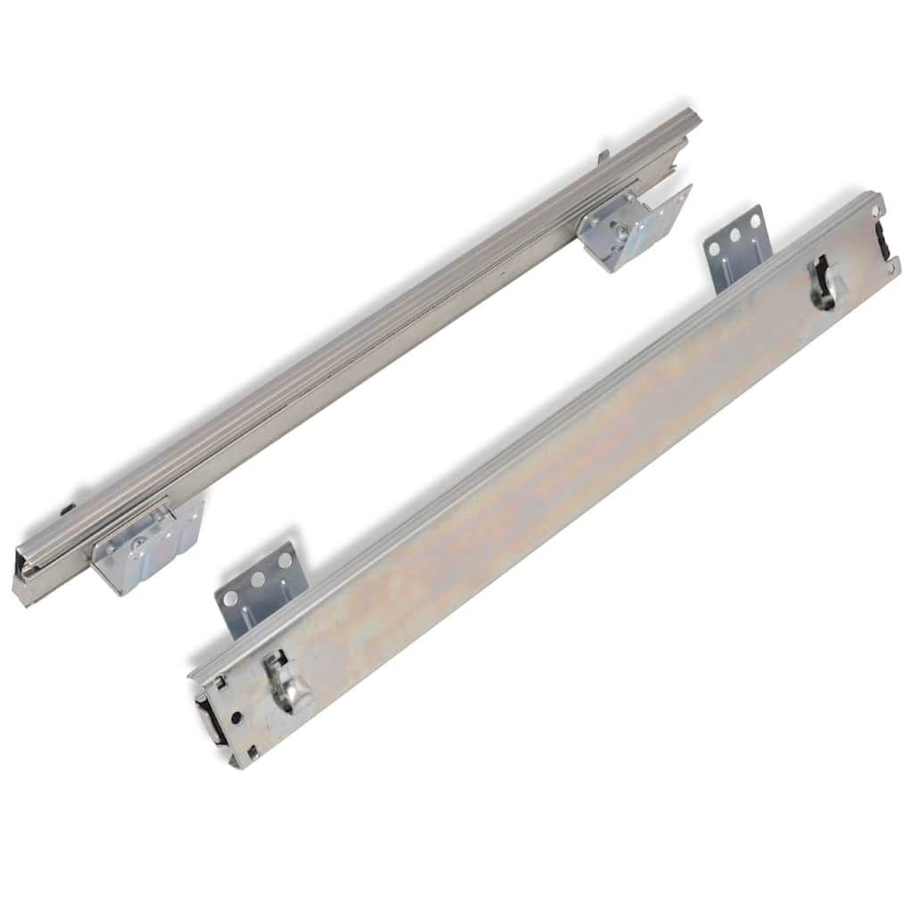 vidaXL Draadmanden Uittrekbaar 2 st - Zilverkleurig (35% Korting)