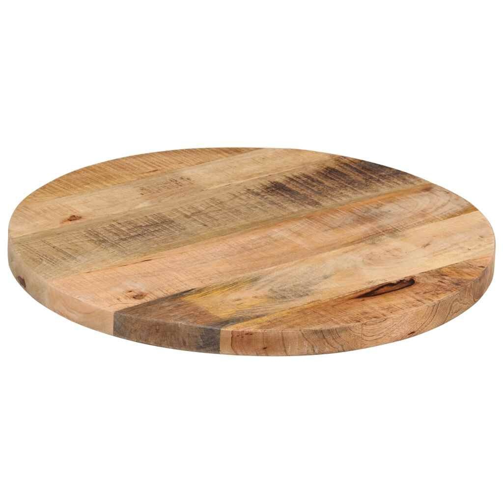 vidaXL Tafelblad Rond Mangohout | 35% Korting | Ø 40x2,5 cm
