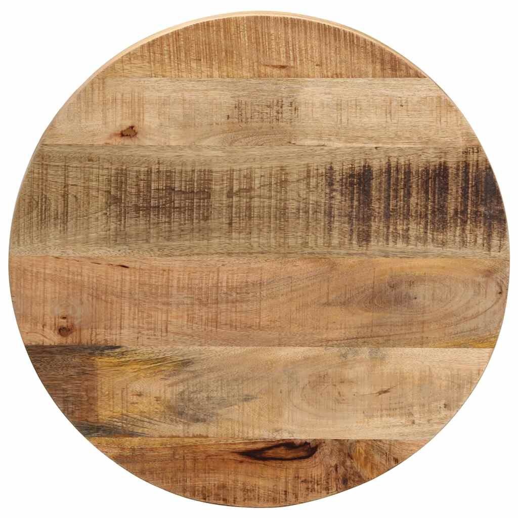 vidaXL Tafelblad Rond Mangohout | 35% Korting | Ø 40x2,5 cm