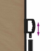 vidaXL Uittrekbaar Windscherm 140x300cm Taupe - 35% Korting!