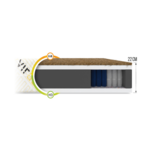 7 Zone Pocketvering Matras 90x200 - 22cm Dik - 76% Korting!