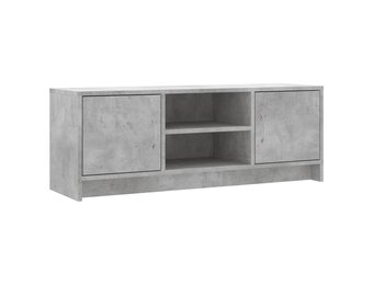 vidaXL TV-meubel Betongrijs - 102x30x37,5 cm - 55% Korting