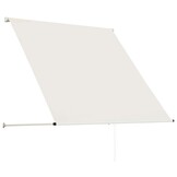 vidaXL Uittrekbare Luifel 100x150 cm Crème - 41% Korting