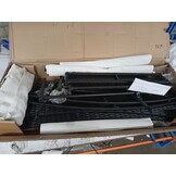 vidaXL Ligbed met kussen, poly rattan zwart - 70% Korting